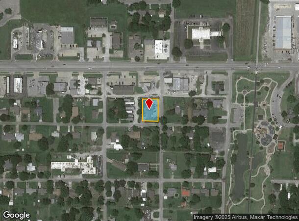  210 S John Zink St, Skiatook, OK Parcel Map