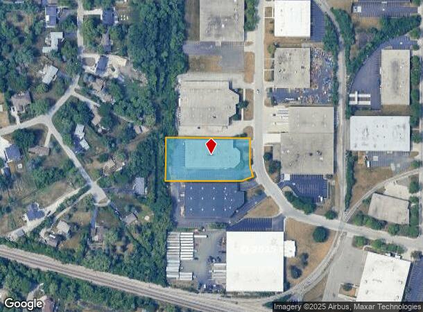 700 Hilltop Dr, Itasca, IL Parcel Map