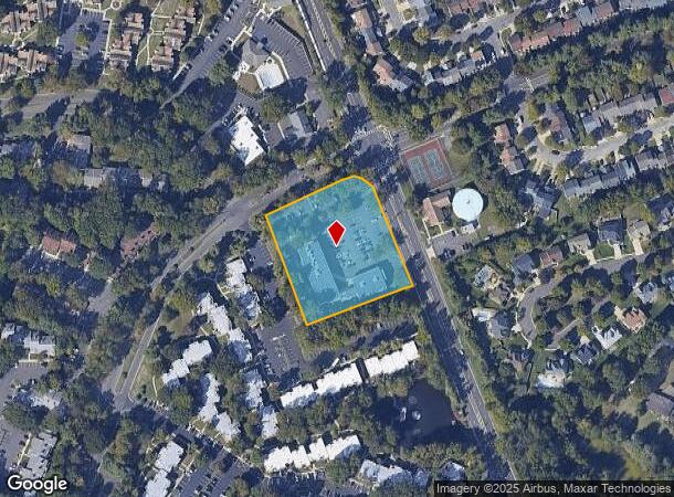  1200 S Church St, Mount Laurel, NJ Parcel Map