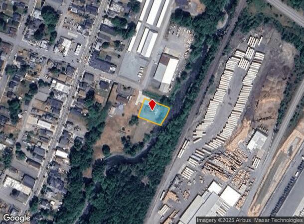  75 Franklin St, Jermyn, PA Parcel Map