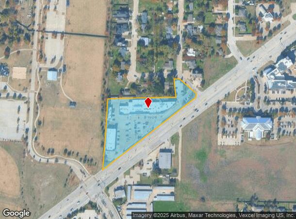 407 W Eldorado Pky, Little Elm, TX Parcel Map