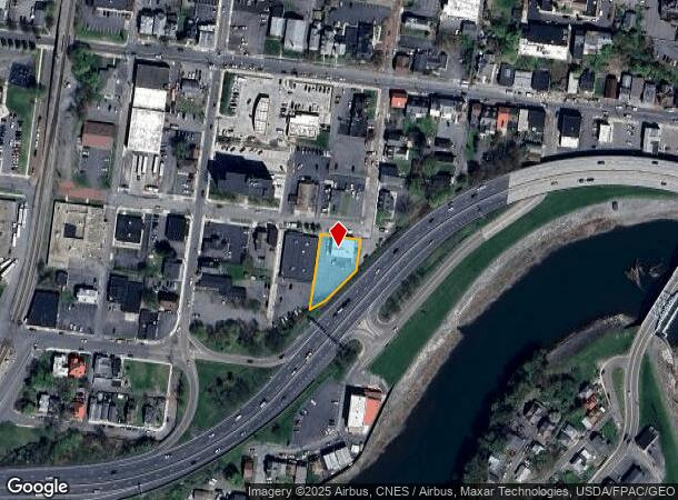  206 Paca St, Cumberland, MD Parcel Map