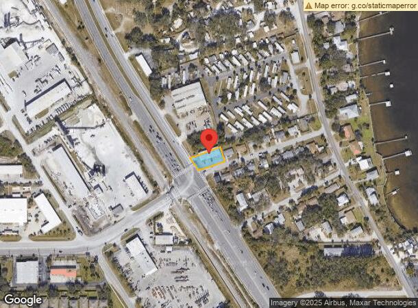  2535 N Harbor City Blvd, Melbourne, FL Parcel Map