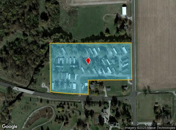  1 Hilltop Mobile Home Ct, Lexington, IL Parcel Map