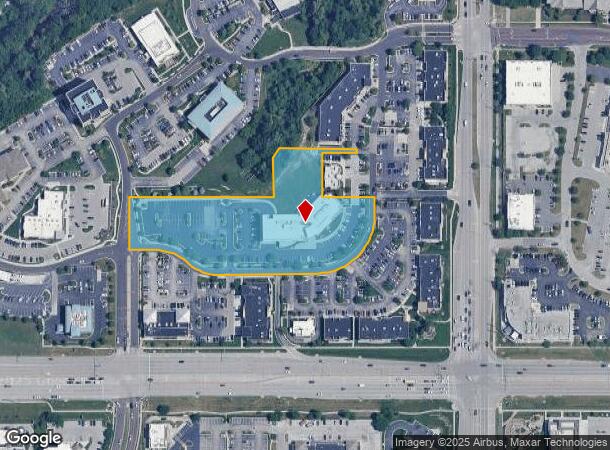  7260 W 135Th St, Overland Park, KS Parcel Map