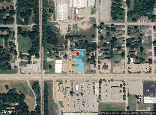 713 E Taft Ave, Sapulpa, OK Parcel Map