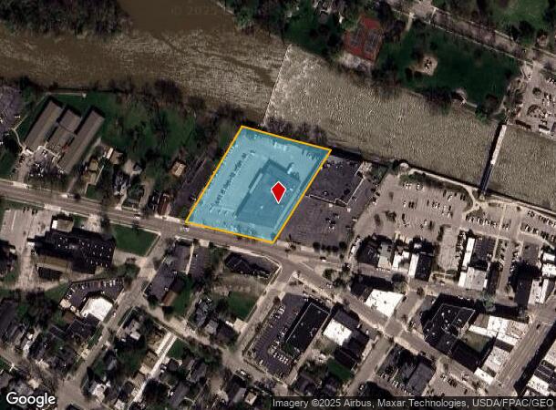  210 W Front St, Monroe, MI Parcel Map