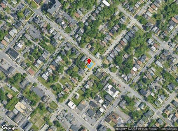  437 N Irving Ave, Scranton, PA Parcel Map