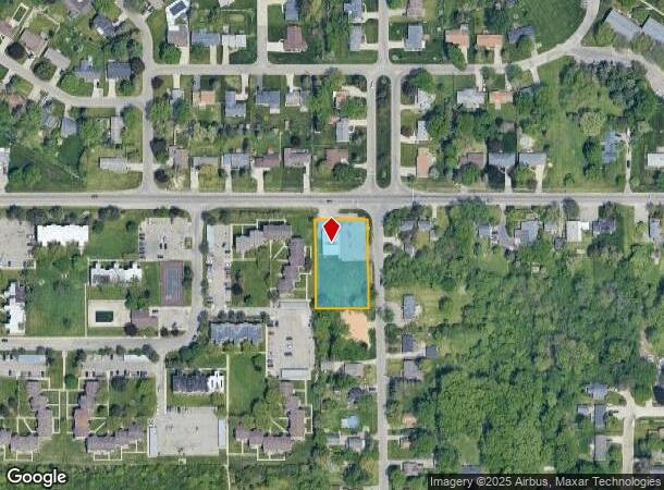  1484 Ryan St, Flint, MI Parcel Map