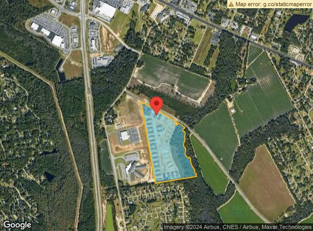  1881 S And S Railroad Bed Rd, Statesboro, GA Parcel Map