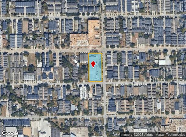  1100 W 23Rd St, Houston, TX Parcel Map