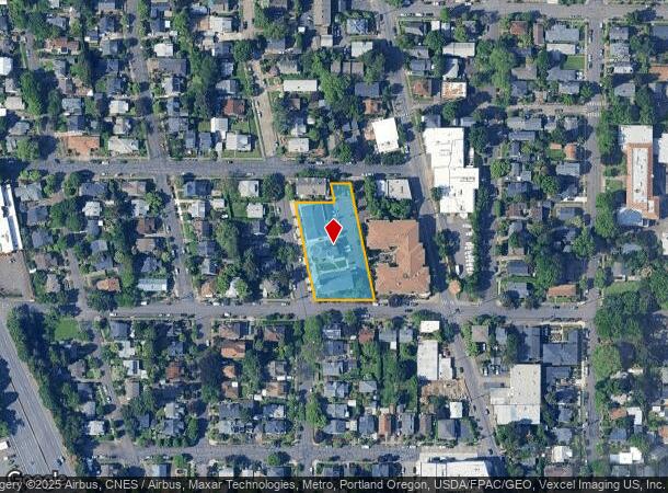  3926 Se 11Th Ave, Portland, OR Parcel Map