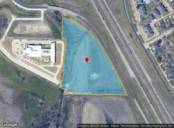 813 S Highway 287, Waxahachie, TX Parcel Map