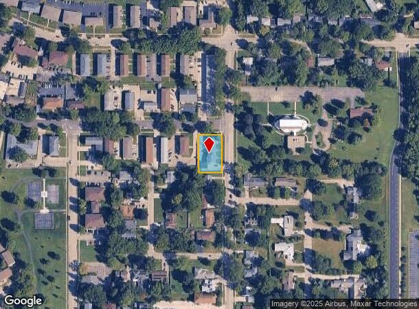 829 Normal Rd, Dekalb, IL Parcel Map