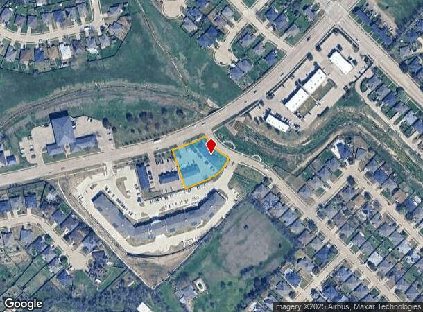821 Sw Alsbury Blvd, Burleson, TX Parcel Map
