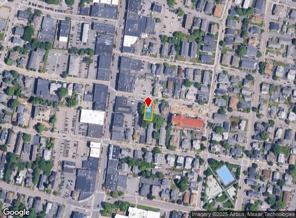  15 Cushing St, Waltham, MA Parcel Map