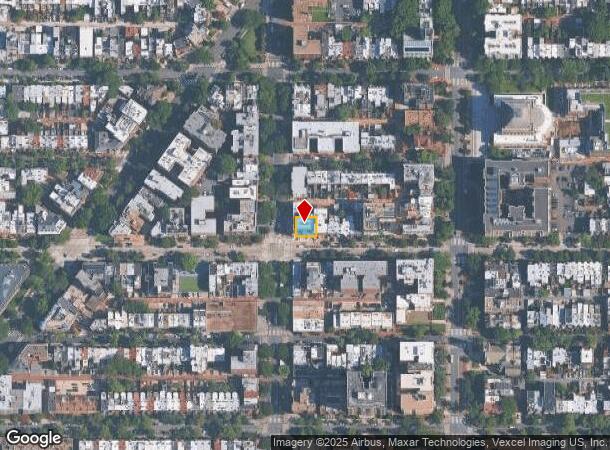  1641 R St Nw, Washington, DC Parcel Map