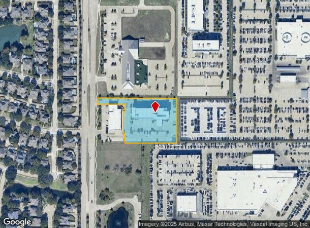  6624 Communications Pkwy, Plano, TX Parcel Map