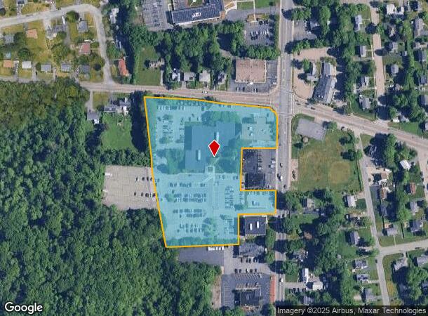 1 Pearl St, Brockton, MA Parcel Map
