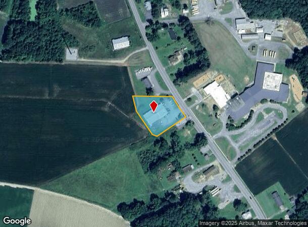 712 Main St, Gates, NC Parcel Map