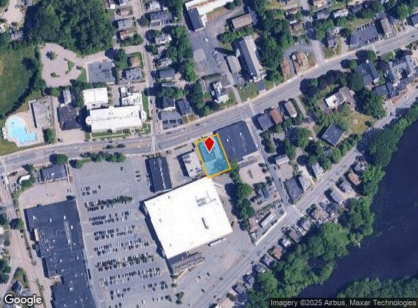  1227 Main St, Worcester, MA Parcel Map