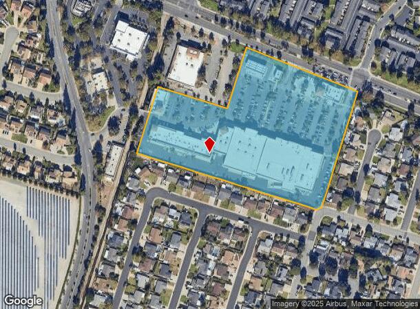 1600 Foothill Blvd, La Verne, CA Parcel Map
