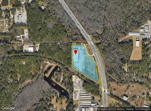  854 Capital Cir Sw, Tallahassee, FL Parcel Map