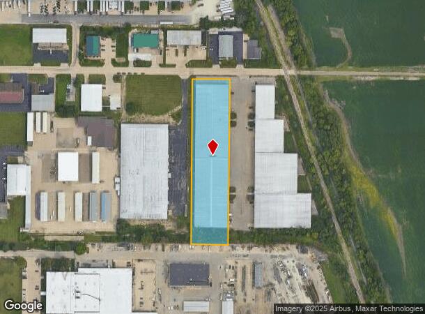 1620 W Chanute Rd, Peoria, IL Parcel Map