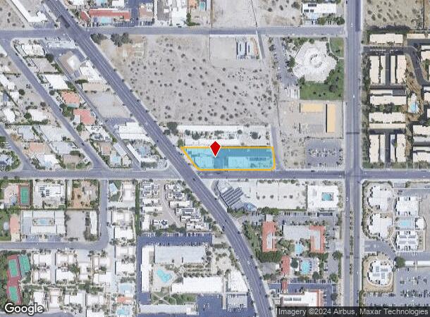  2100 N Palm Canyon Dr, Palm Springs, CA Parcel Map