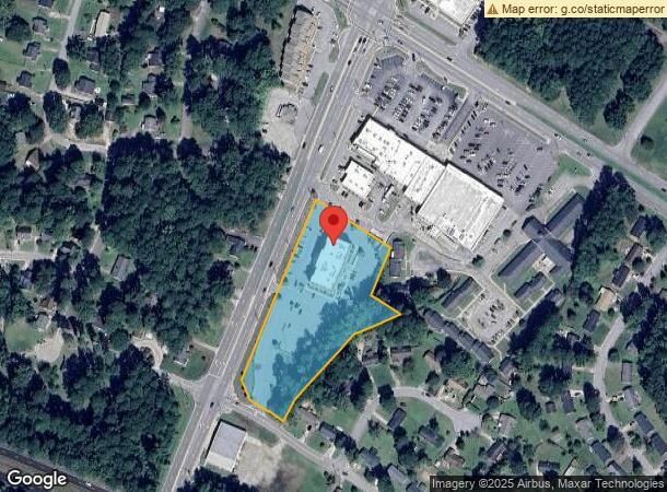  793 Country Club Rd, Rocky Mount, NC Parcel Map