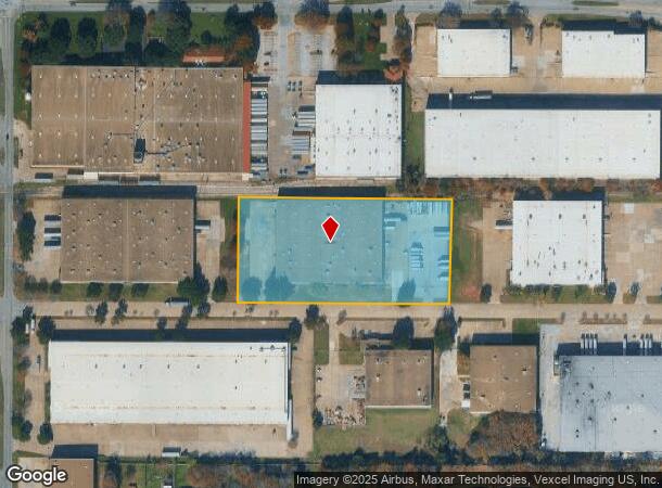  1249R Avenue S, Grand Prairie, TX Parcel Map