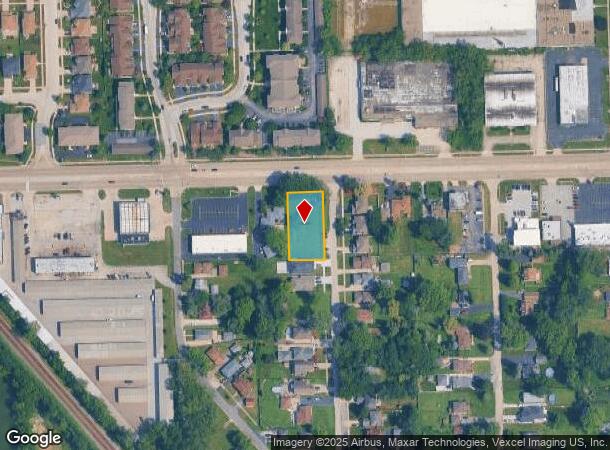  5135 W 111Th St, Alsip, IL Parcel Map
