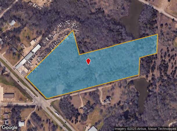  605 Comanche Trl, Balch Springs, TX Parcel Map