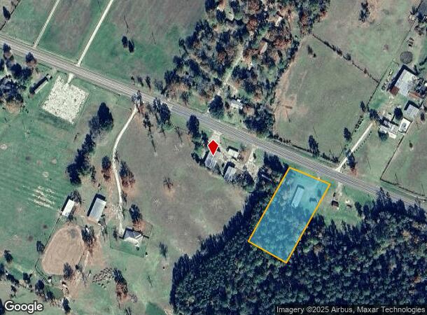  1188 E Us Highway 287, Groveton, TX Parcel Map