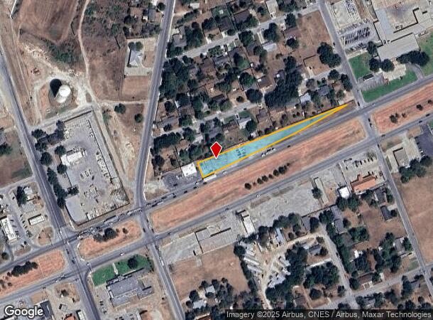 607 E Sarah Dewitt Dr, Gonzales, TX Parcel Map