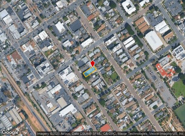 3138 Roosevelt St, Carlsbad, CA Parcel Map