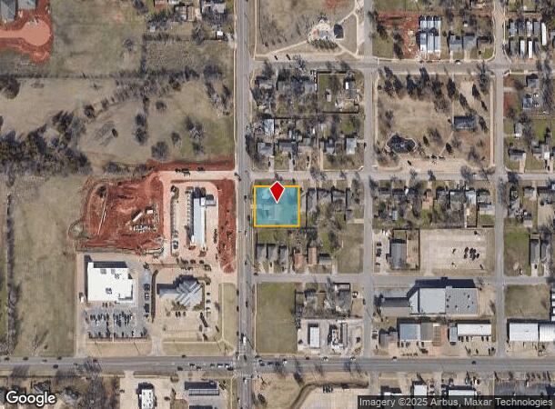  106 S Kelly Ave, Edmond, OK Parcel Map