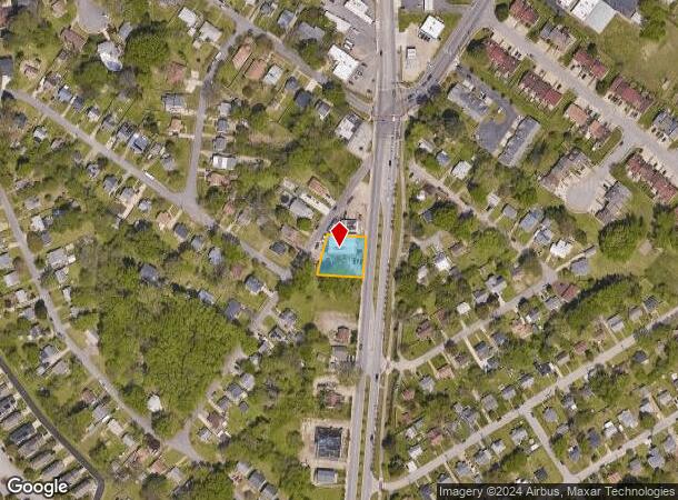  1283 N King St, Hampton, VA Parcel Map