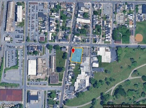  1635 Centre Ave, Reading, PA Parcel Map