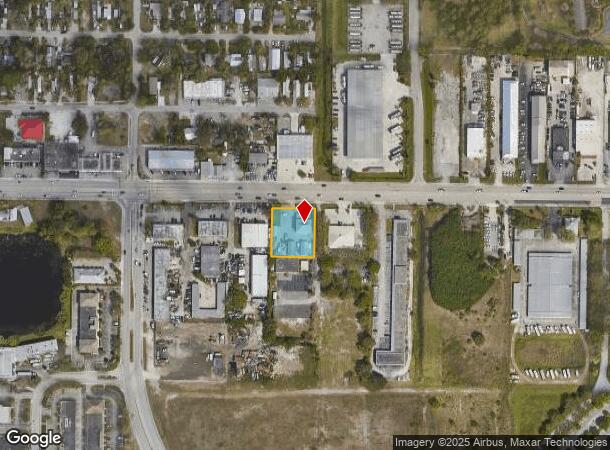  554 Se Monterey Rd, Stuart, FL Parcel Map