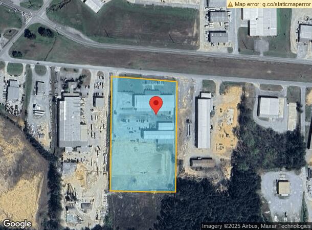  300 Industrial Park Dr, Pell City, AL Parcel Map