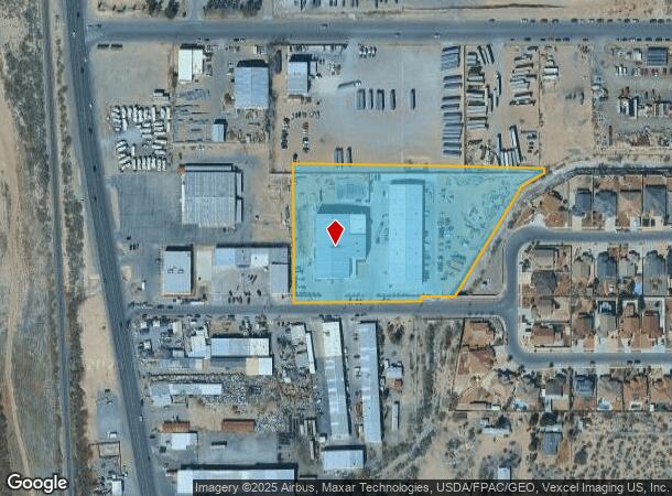 141 El Chanate Dr, Canutillo, TX Parcel Map