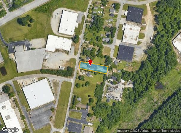 1905 S Elm St, High Point, NC Parcel Map