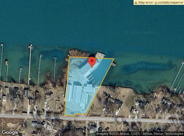  2256 N Channel Dr, Harsens Island, MI Parcel Map