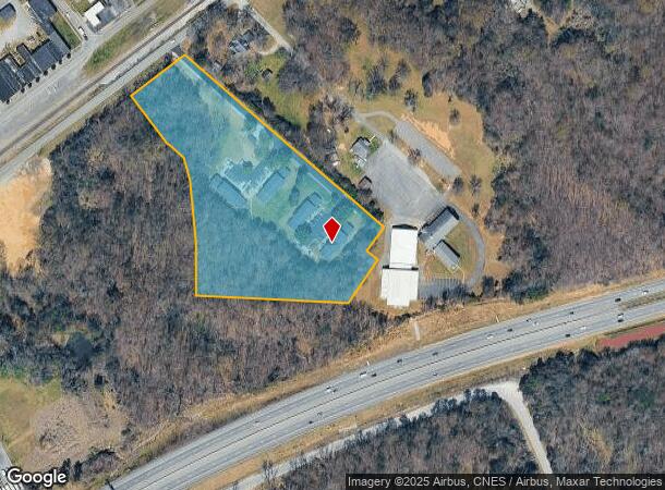 100 Persimmon Dr, Grover, NC Parcel Map