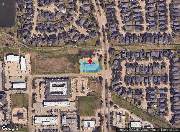  2850 Kirby Dr, Pearland, TX Parcel Map