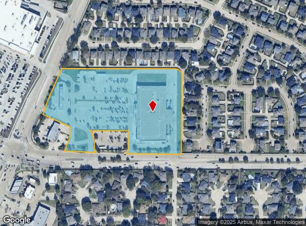  1210 N Greenville Ave, Allen, TX Parcel Map