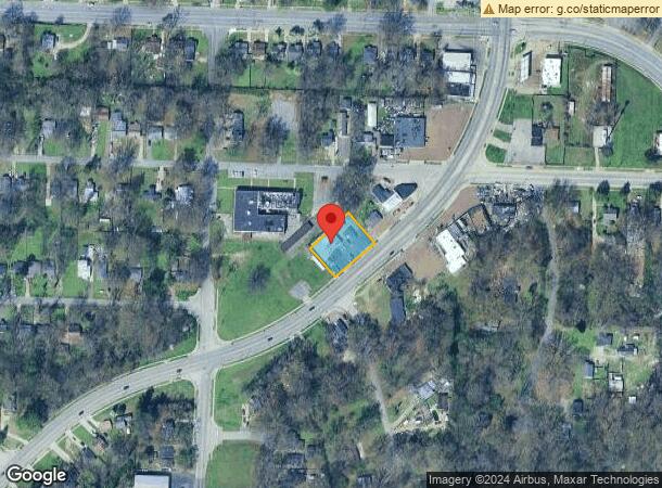  2939 Overton Crossing St, Memphis, TN Parcel Map