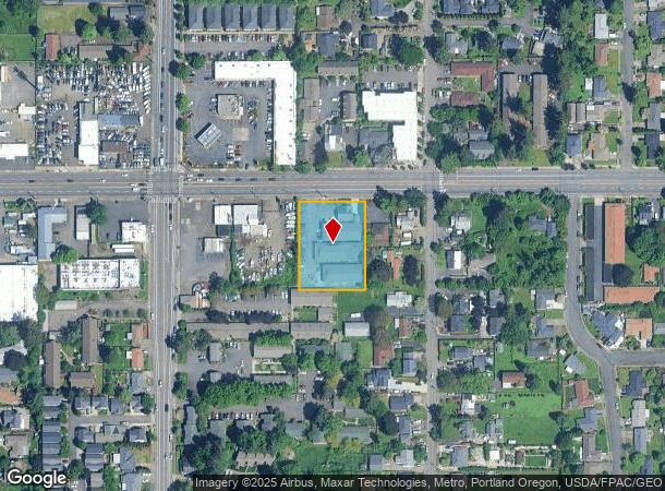 14948 Se Stark St, Portland, OR Parcel Map