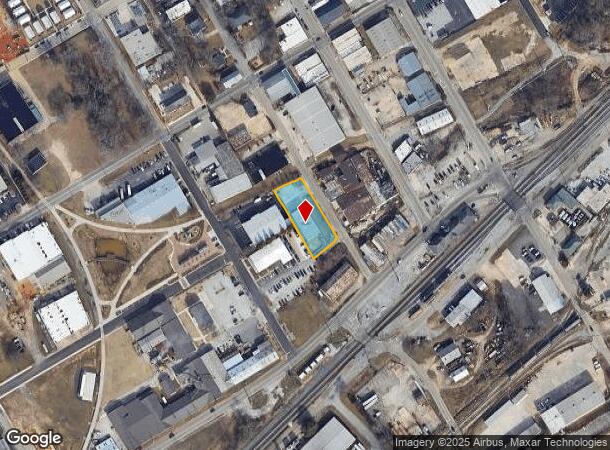  886 Maple St, Gainesville, GA Parcel Map